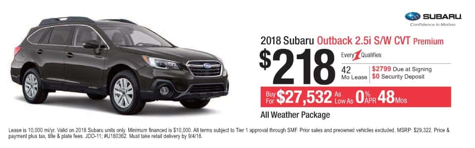 2018 Outback