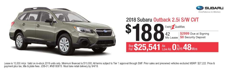 2018 Outback