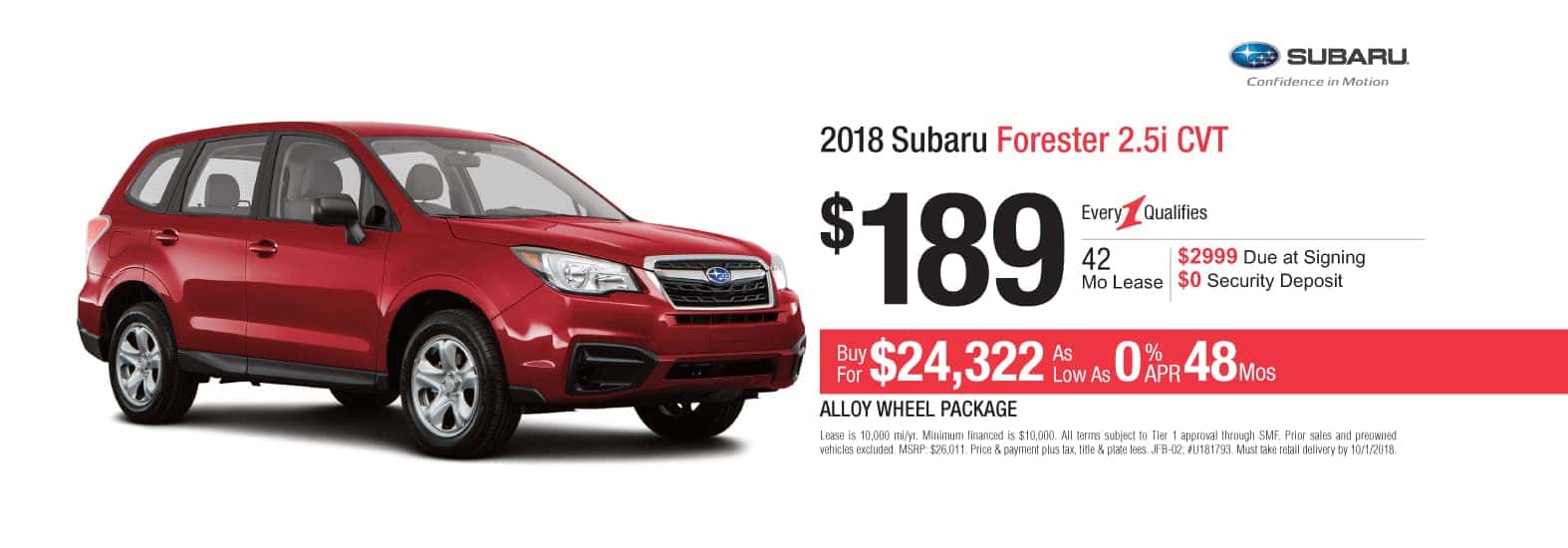 2018 Forester
