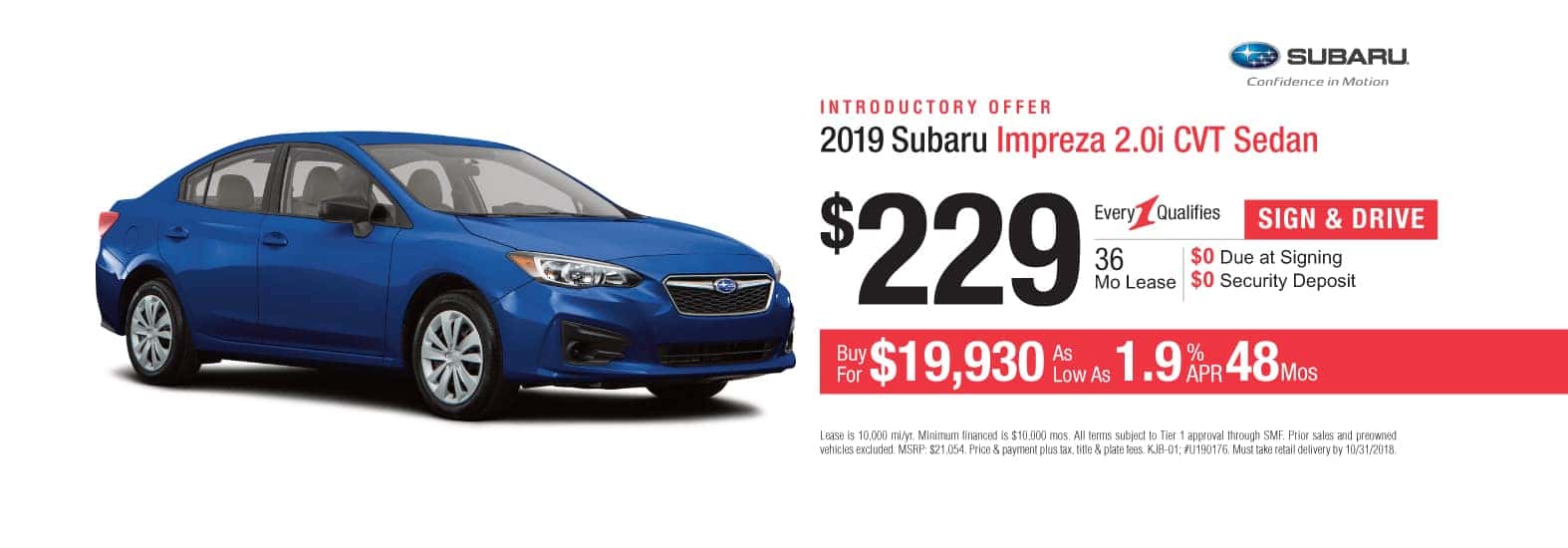 2019 Impreza