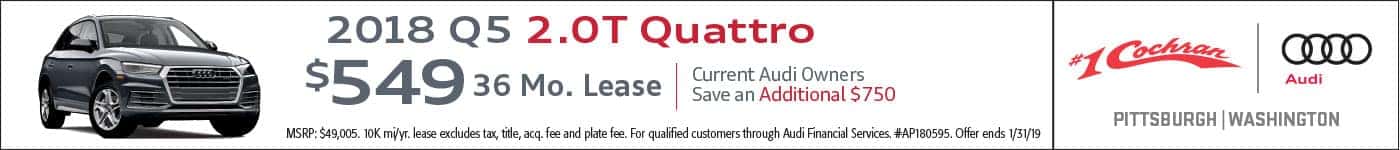 Audi January Banner