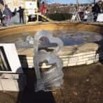Butler Carved In Ice