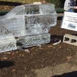 Butler Carved In Ice
