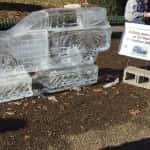 Butler Carved In Ice