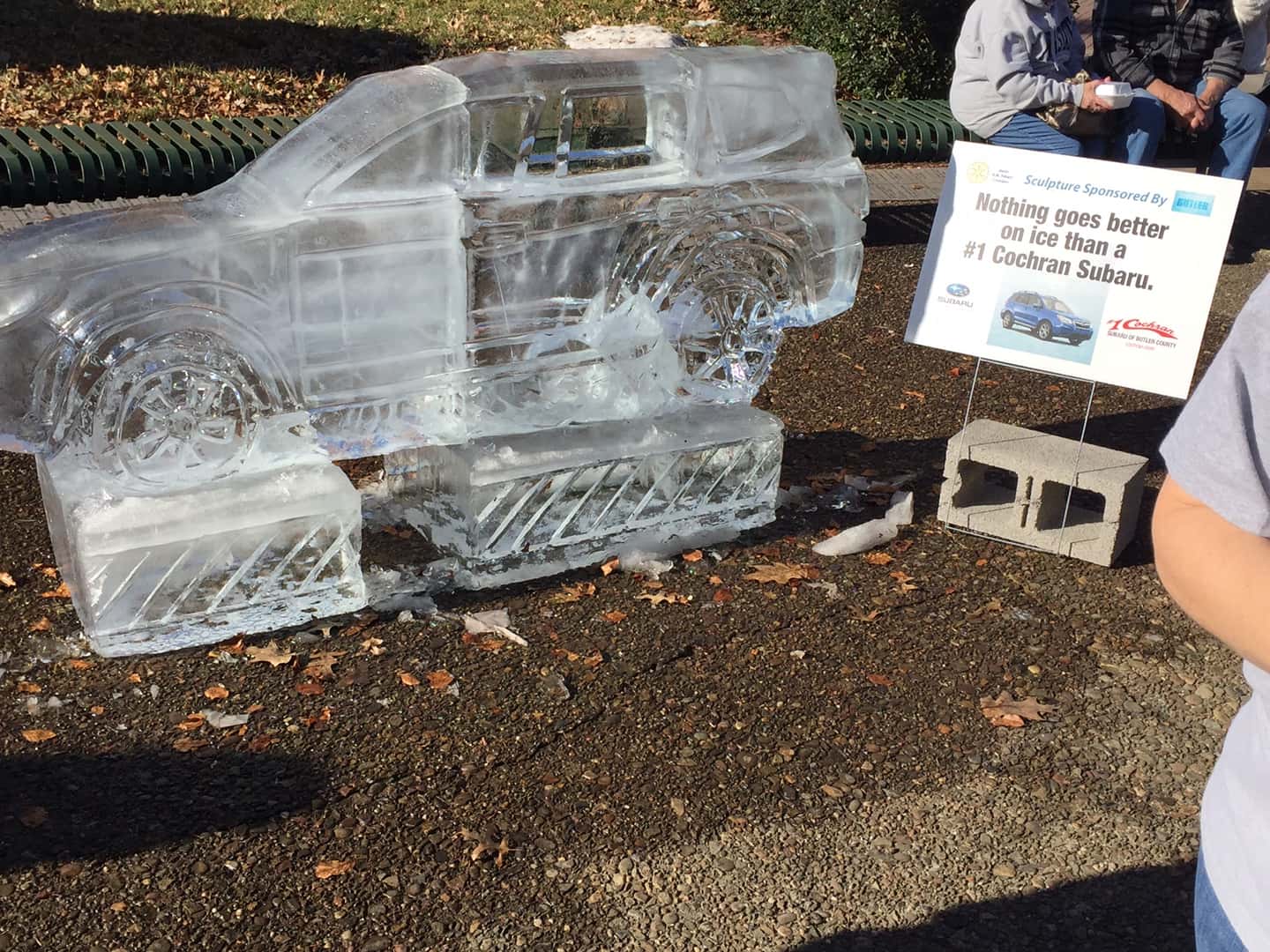 1 Cochran Subaru of Butler Takes Part in “Butler Carved In Ice” Festival |  1 Cochran