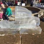 Butler Carved In Ice