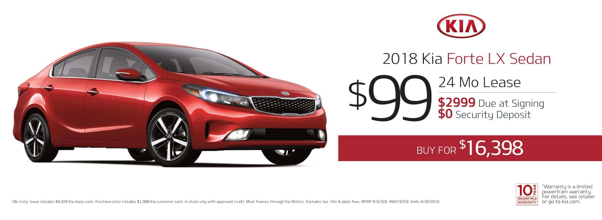 New KIA Sales Specials Robinson 1 Cochran