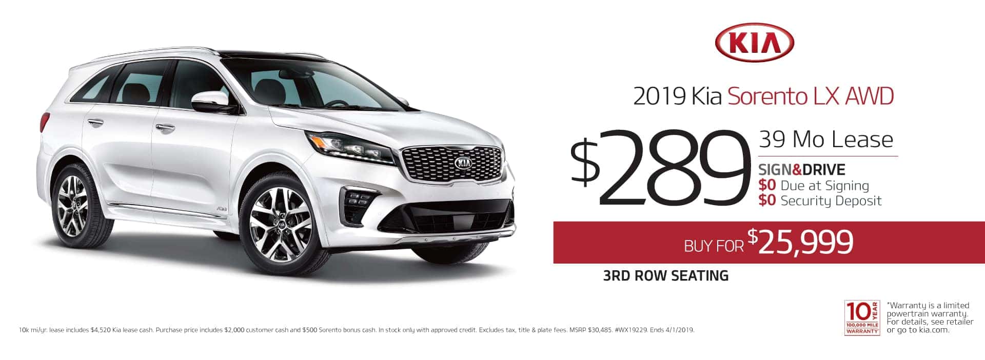 2019 Kia Sorento