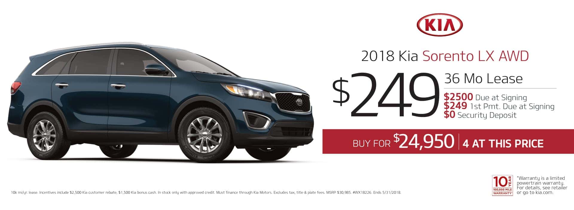 New KIA Sales Specials Robinson 1 Cochran