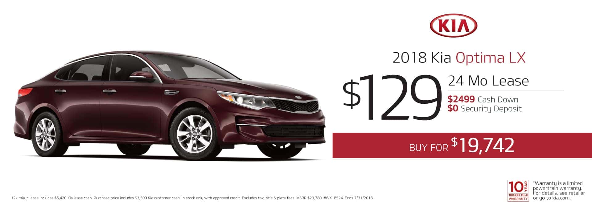 2018 Kia Optima