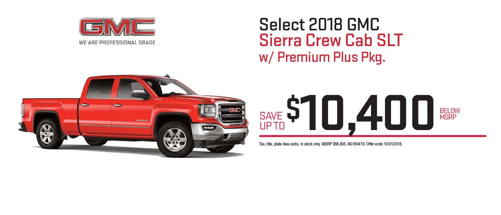 New GMC Sales Specials Robinson & Monroeville 1 Cochran