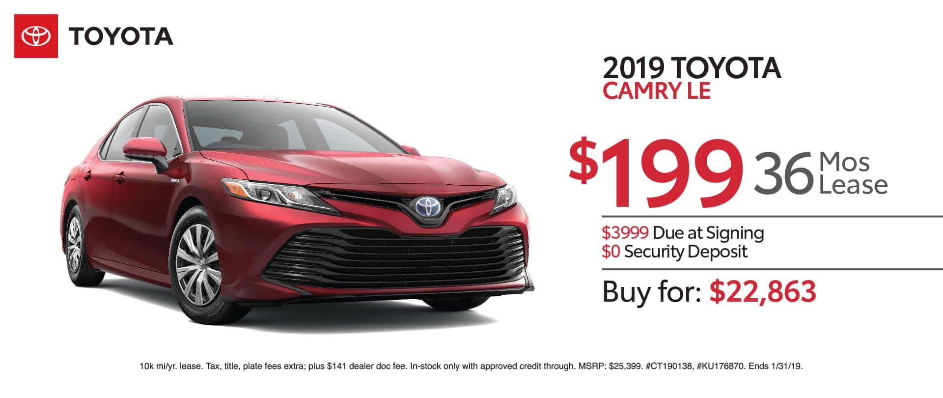 2019 Camry