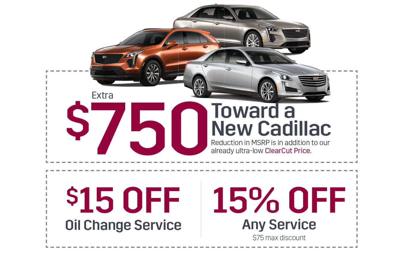 Cadillac driving sales