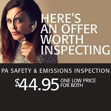 $44.95 For PA Safety and Emissions Inspection + 10% Off Any Service or ...