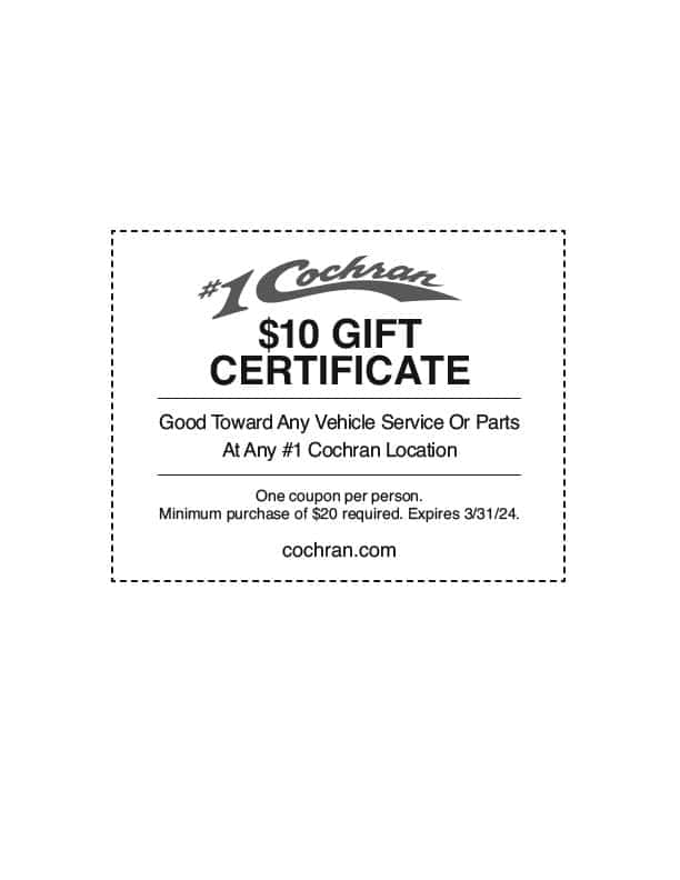 $10 Gift Certificate