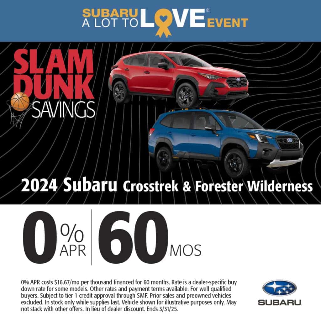 2024 Crosstrek & Forester
