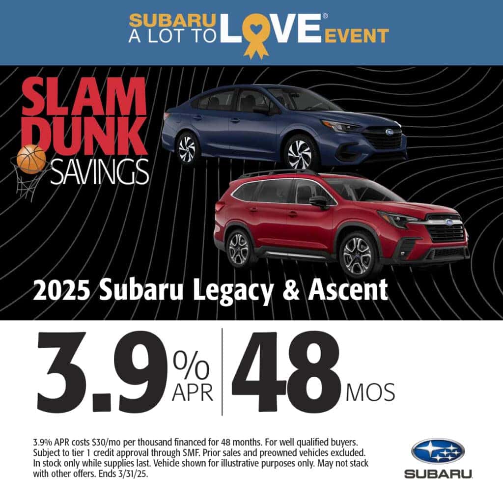 2025 Legacy & Ascent