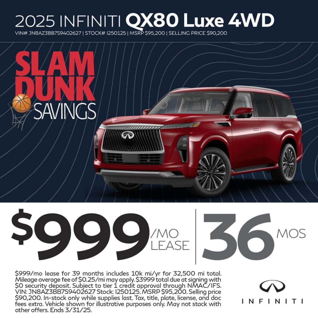 2025 Infiniti QX80 Luxe 4WD