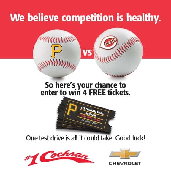 Pirates vs. Reds Ticket Giveaway