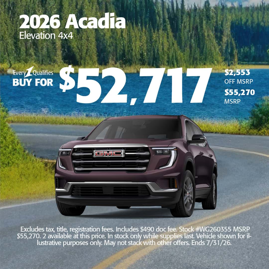 new vehicle specials