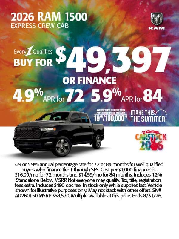 2026 Ram 1500