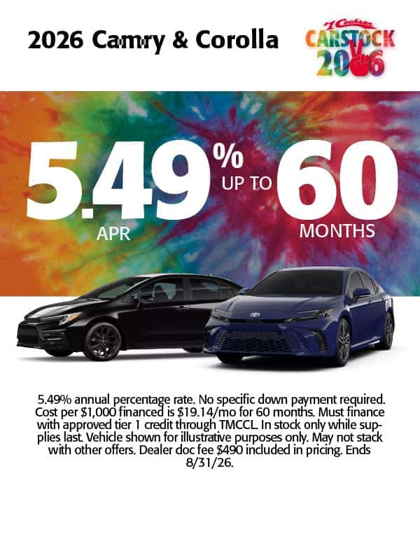 2026 Camry & Corolla