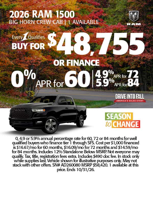 2026 Ram 1500