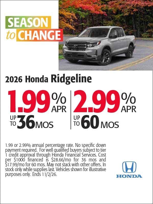 2026 Ridgeline