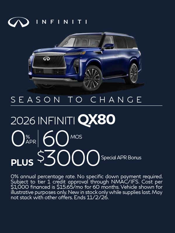 2026 QX80
