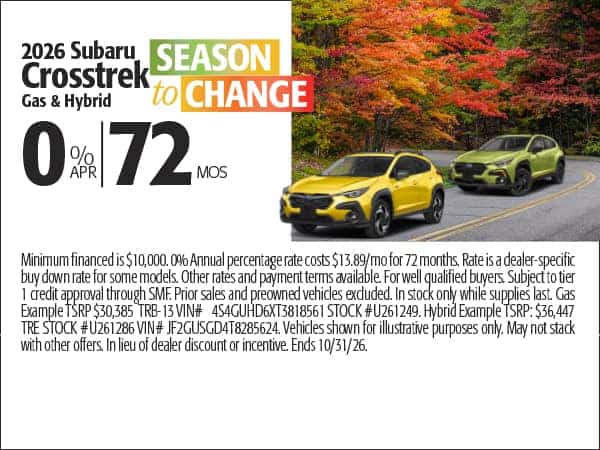 2026 Crosstrek