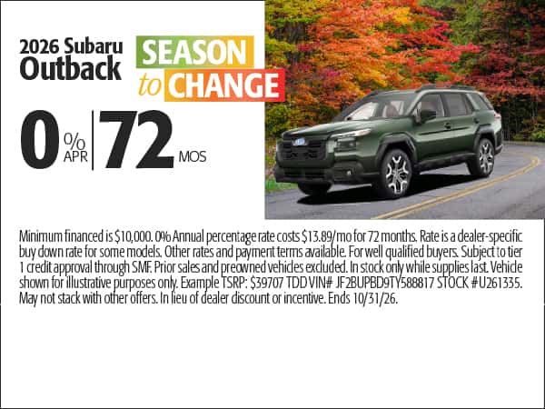 2026 Outback