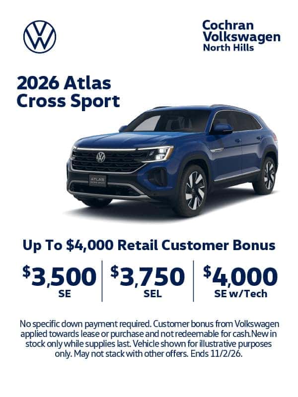 2026 Atlas Cross Sport