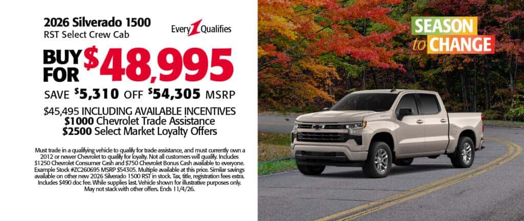 2026 Silverado 1500
