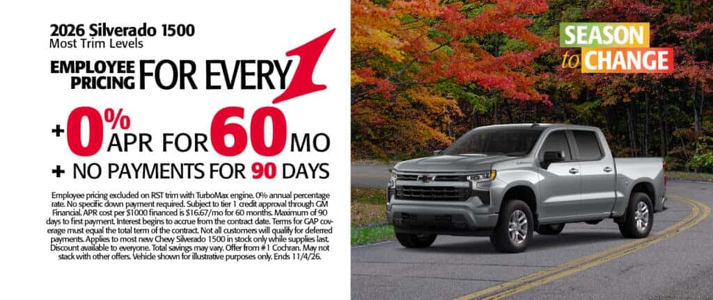 2026 Silverado 1500