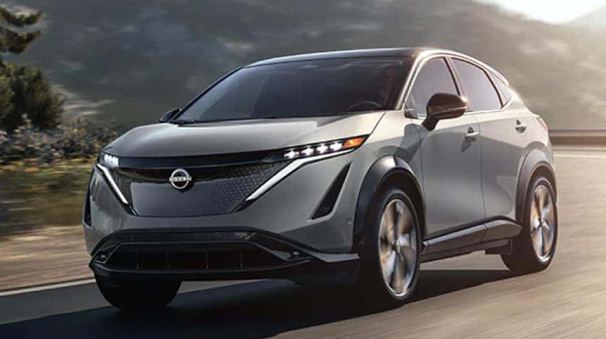 Silver Nissan SUV