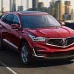 2020 Acura RDX Driving Over Bridge