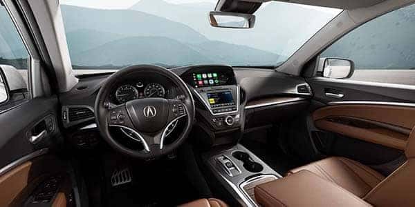 2018 Acura MDX Interior Dashboard Features