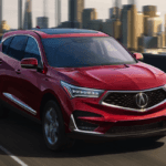 2019 Acura RDX on bridge