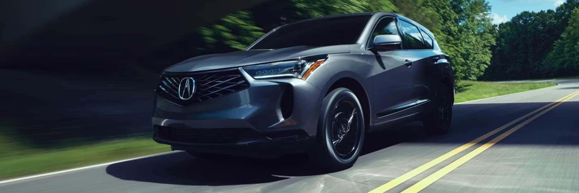 2025 rdx driving on road