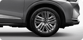 20-in Chrome Finish Accessory
