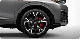 21-in Berlina Black w/Machine-Finish