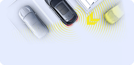 Front and Rear Cross Traffic Monitor