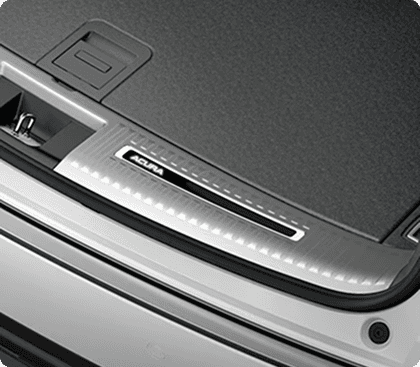 Illuminated Cargo Sill Trim