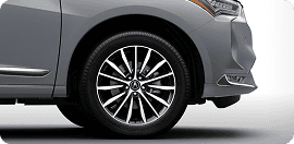 19-in Berlina Black Machine-Finished Multi-Spoke