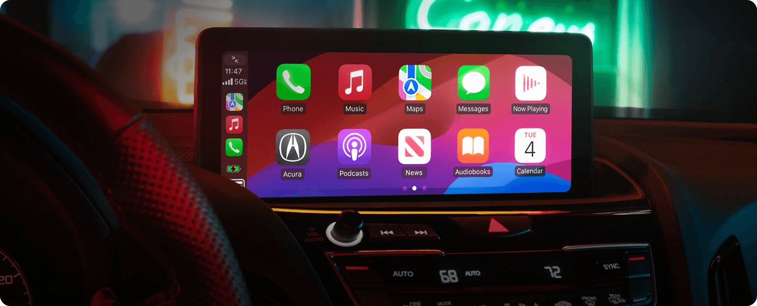 Wireless Apple CarPlay Compatibility