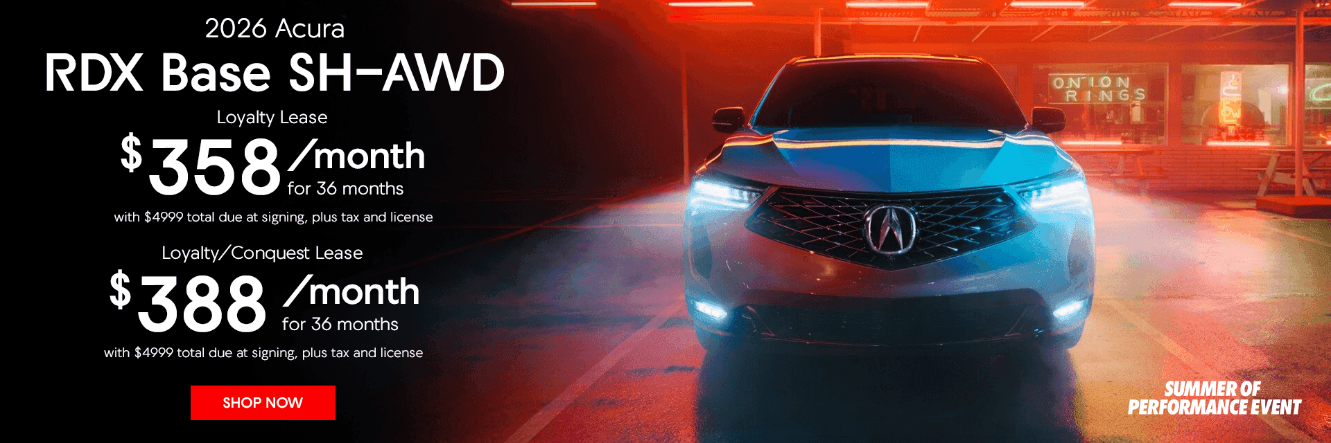 RDX Lease offers