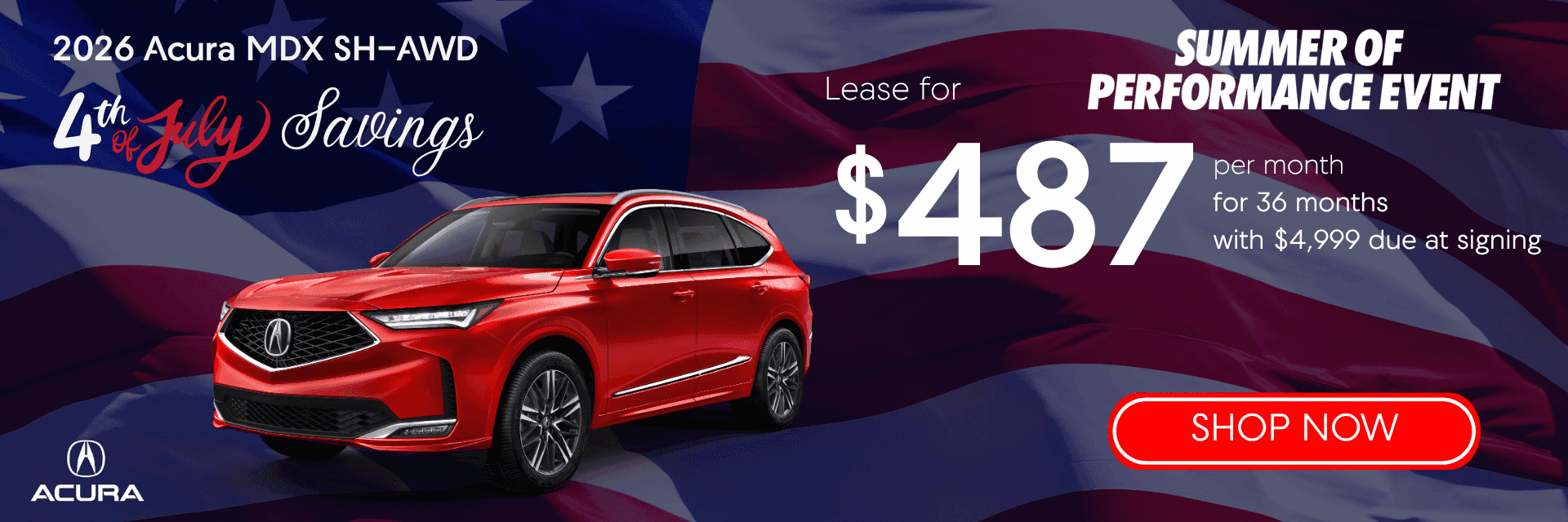 MDX Lease offer