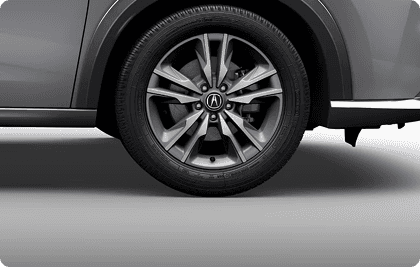 18-in Pewter Gray alloy wheel
