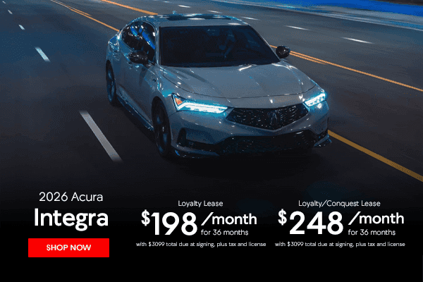 New 2026 Acura Integra 