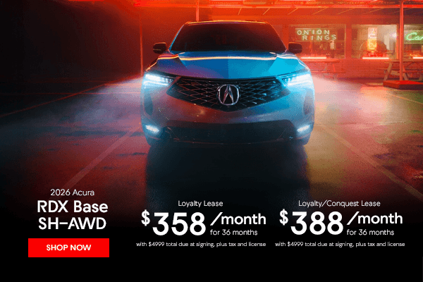 New 2026 Acura RDX SH-AWD 